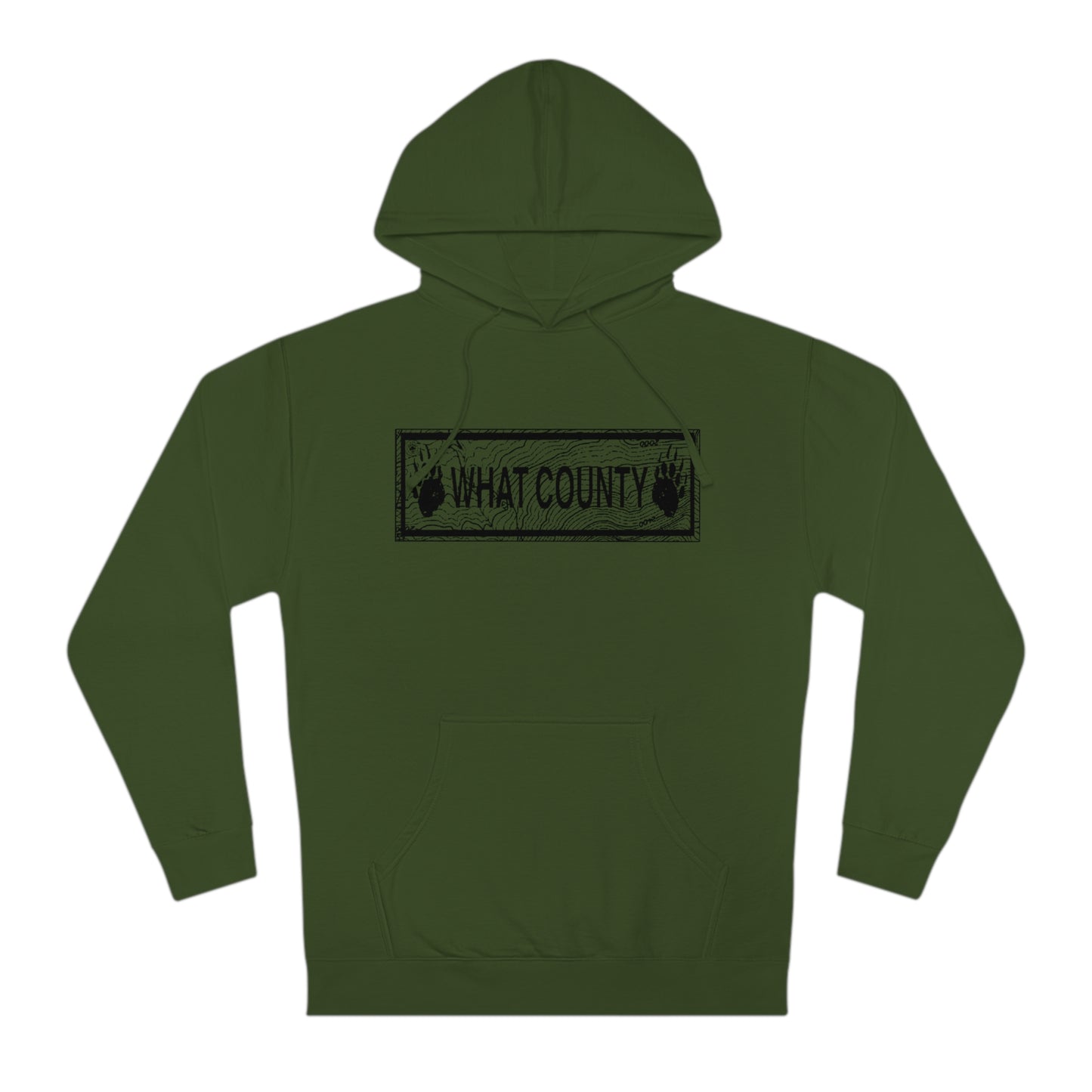 “What County” Hooded Sweatshirt